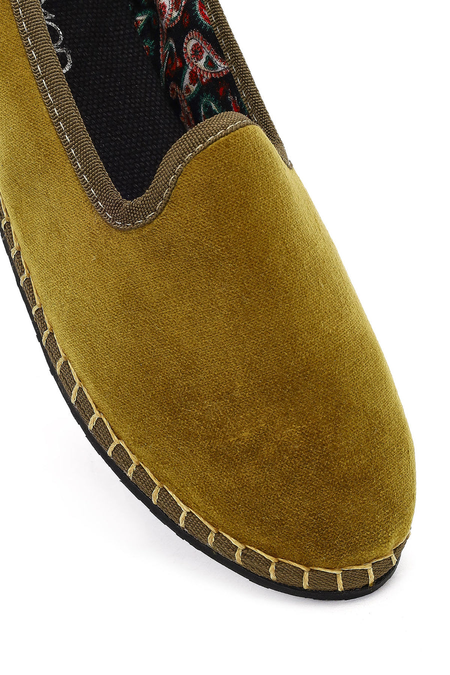 Kadın Yeşil Kumaş Loafer