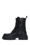 Women's Black Leather Boots | Derimod