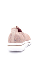 Kadın Pembe Desenli Kumaş Sneaker | Derimod