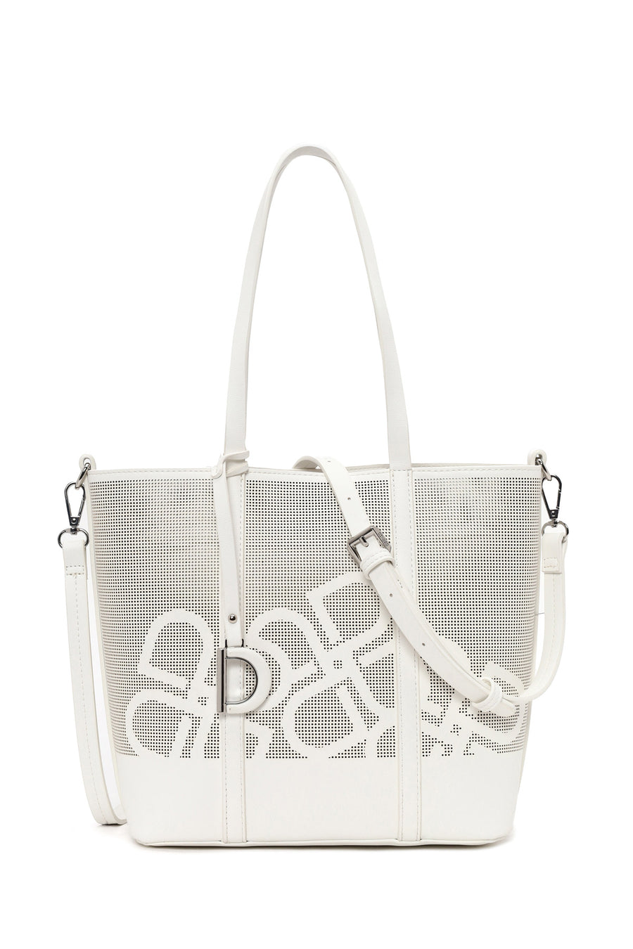 Woman Cream Long-Strap Printed Shoulder Bag 26SBD274518 | Derimod