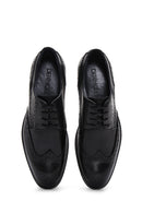 Men's Black Leather Classic Shoes | Derimod