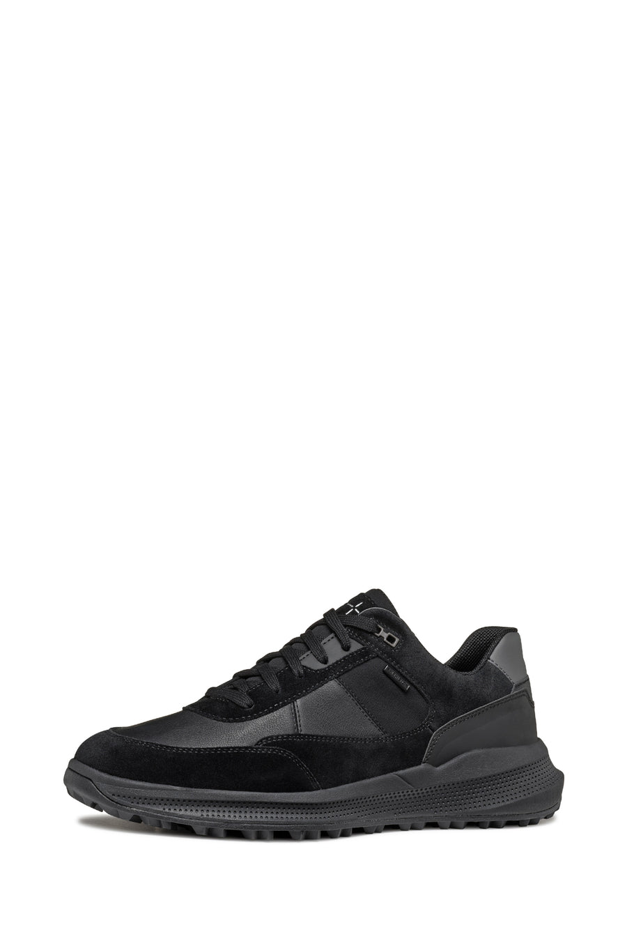 Geox Erkek Siyah Pg1X Abx Bağcıklı Waterproof Deri Sneaker