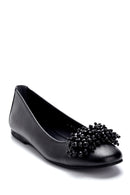 Women's Beaded Detailed Ballerinas | Derimod