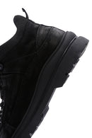 Men's Black Nubuck Leather Casual Boots | Derimod