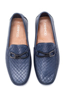 Erkek Deri Baskılı Loafer | Derimod