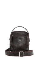 Men's Brown Leather Messenger Bag | Derimod