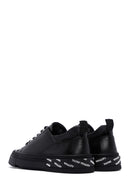 Men's Black Leather Sneaker | Derimod