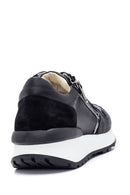 Kadın Deri Fermuarlı Sneaker | Derimod