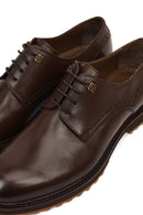 Men's Brown Lace-Up Leather Casual Shoes | Derimod