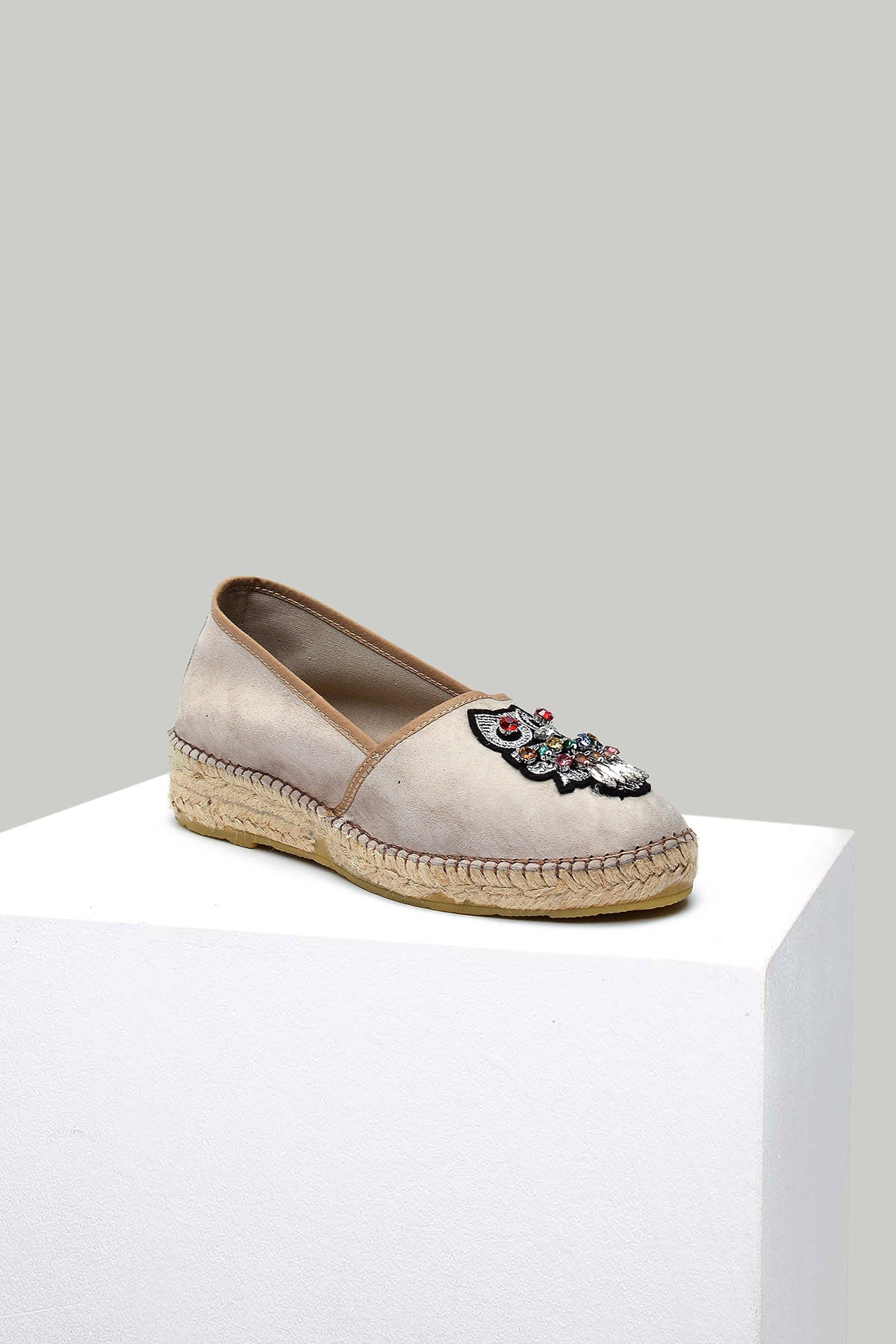 Baykuşlu Bej Kadın Espadril 18SFD106410 | Derimod