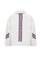 Meribel Women's White*purple Coat | Derimod