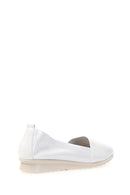 White Open Toe Women's Leather Shoes | Derimod