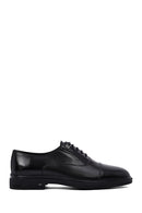 Derimod Fly Male Black Lace-Up Leather Casual Shoes | Derimod