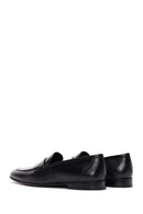 Men's Black Leather Classic Loafer | Derimod