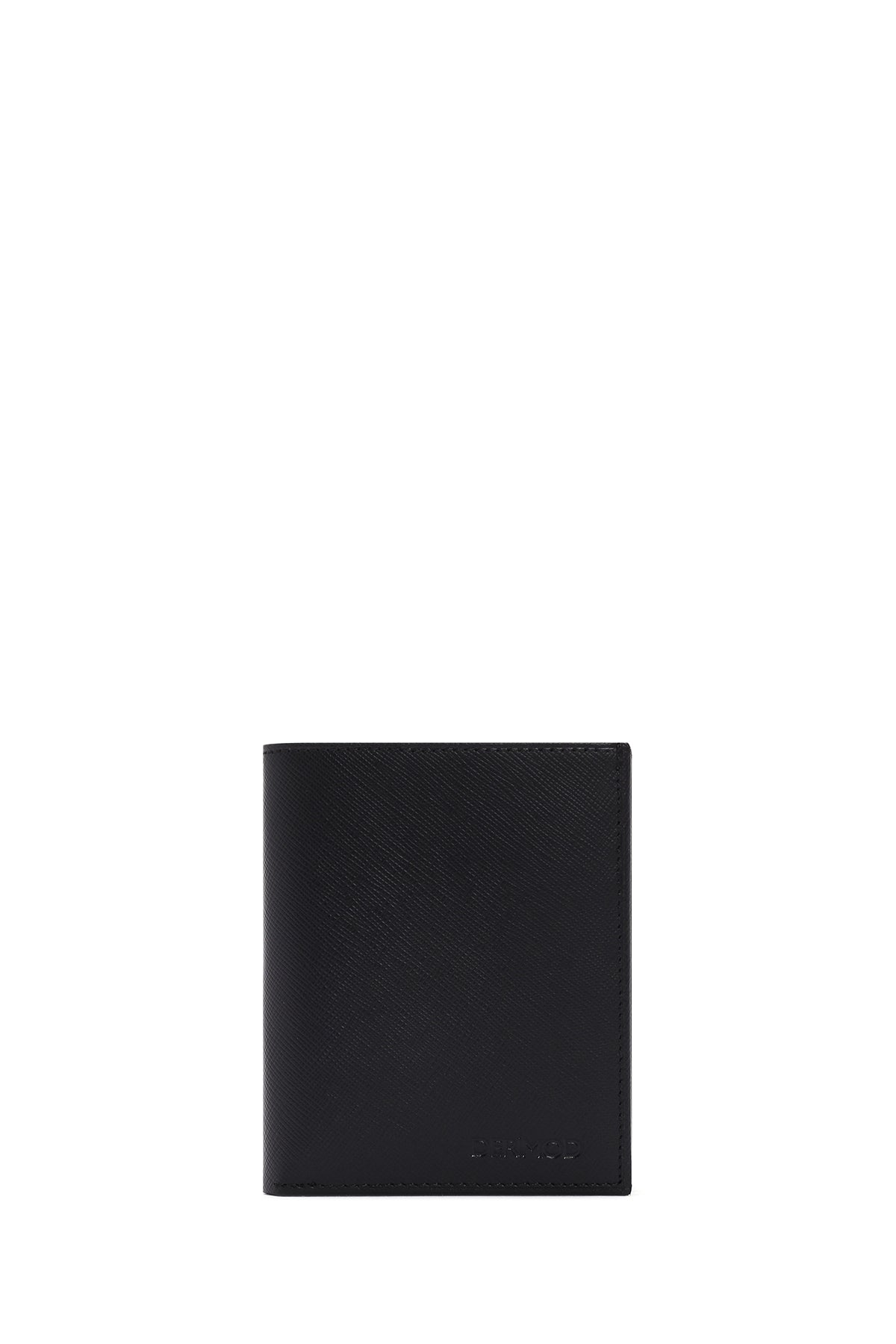 Men's Black Leather Wallet 000A2D3093CV | Derimod