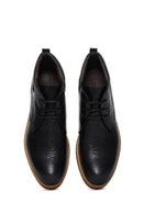 Men's Black Leather Casual Boots | Derimod