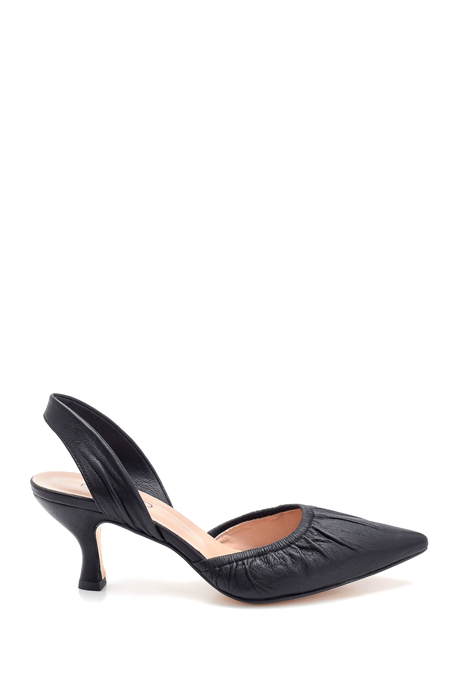 Women's Leather Heeled Sandals 21SFD131018 | Derimod
