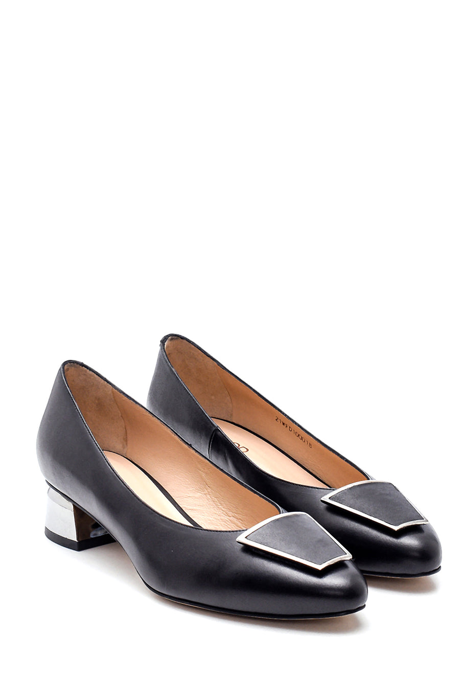 Women's Buckle Leather Shoes