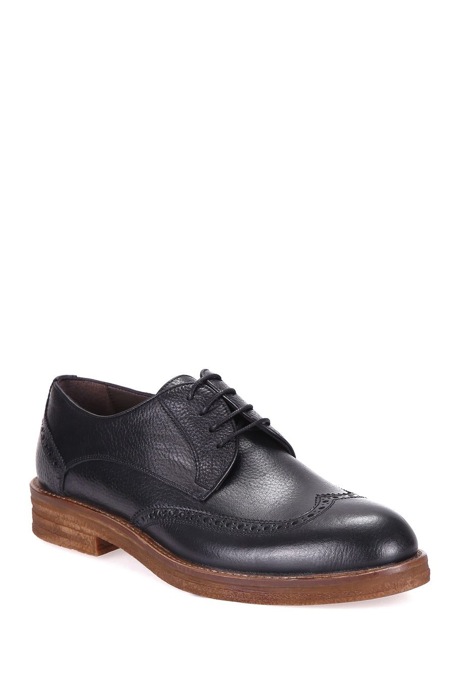 Men's Black Leather Shoes