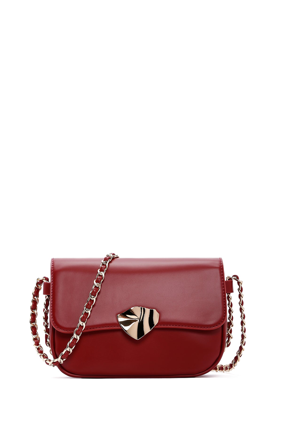 Women's Burgundy Crossbody Bag 23WBD282318 | Derimod