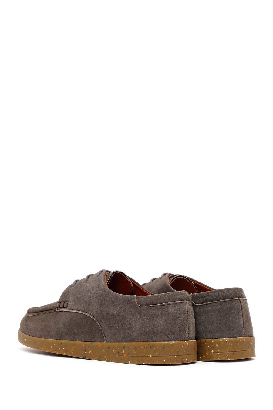Male Mink Lace-Up Suede Casual Shoes