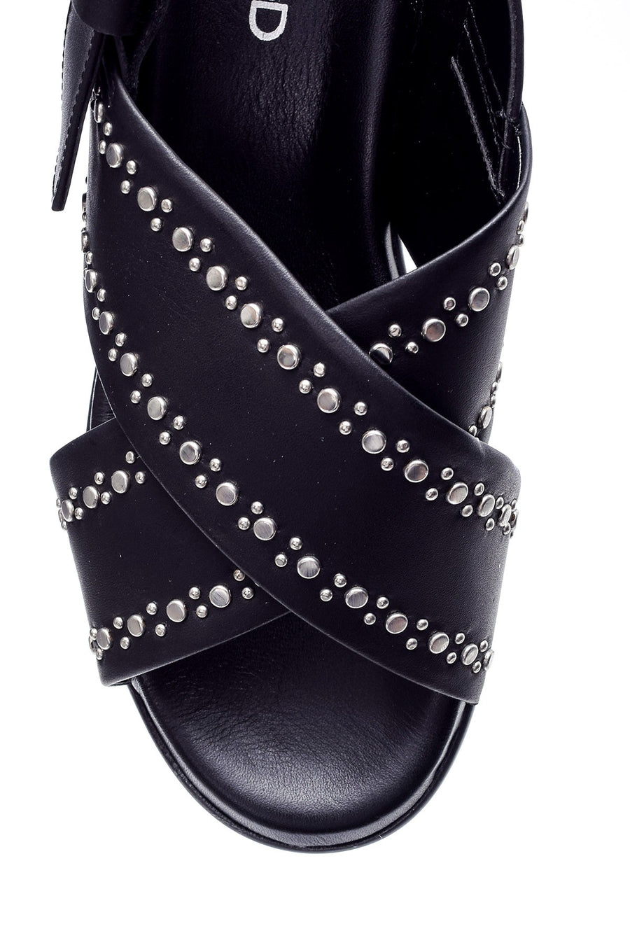 Women's Studded Detailed Wedge Heeled Sandals