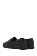 Women's Black Masculine Loafer | Derimod