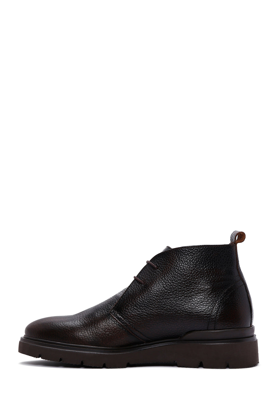 Men's Brown Leather Casual Boots