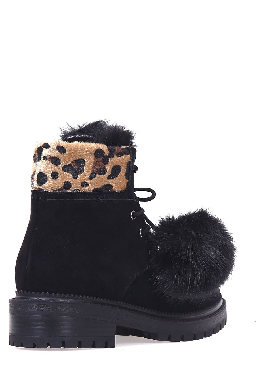 Women's Leopard Detailed Boots