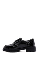 Women's Black Patent Leather Casual Shoes | Derimod