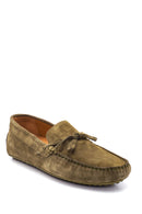 Erkek Deri Süet Loafer | Derimod