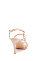 Women's Beige Heeled Sandals | Derimod