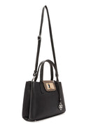 Women's Black Long Strap Fabric Handbag | Derimod