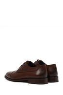 Men's Brown Laced Leather Classic Shoes | Derimod