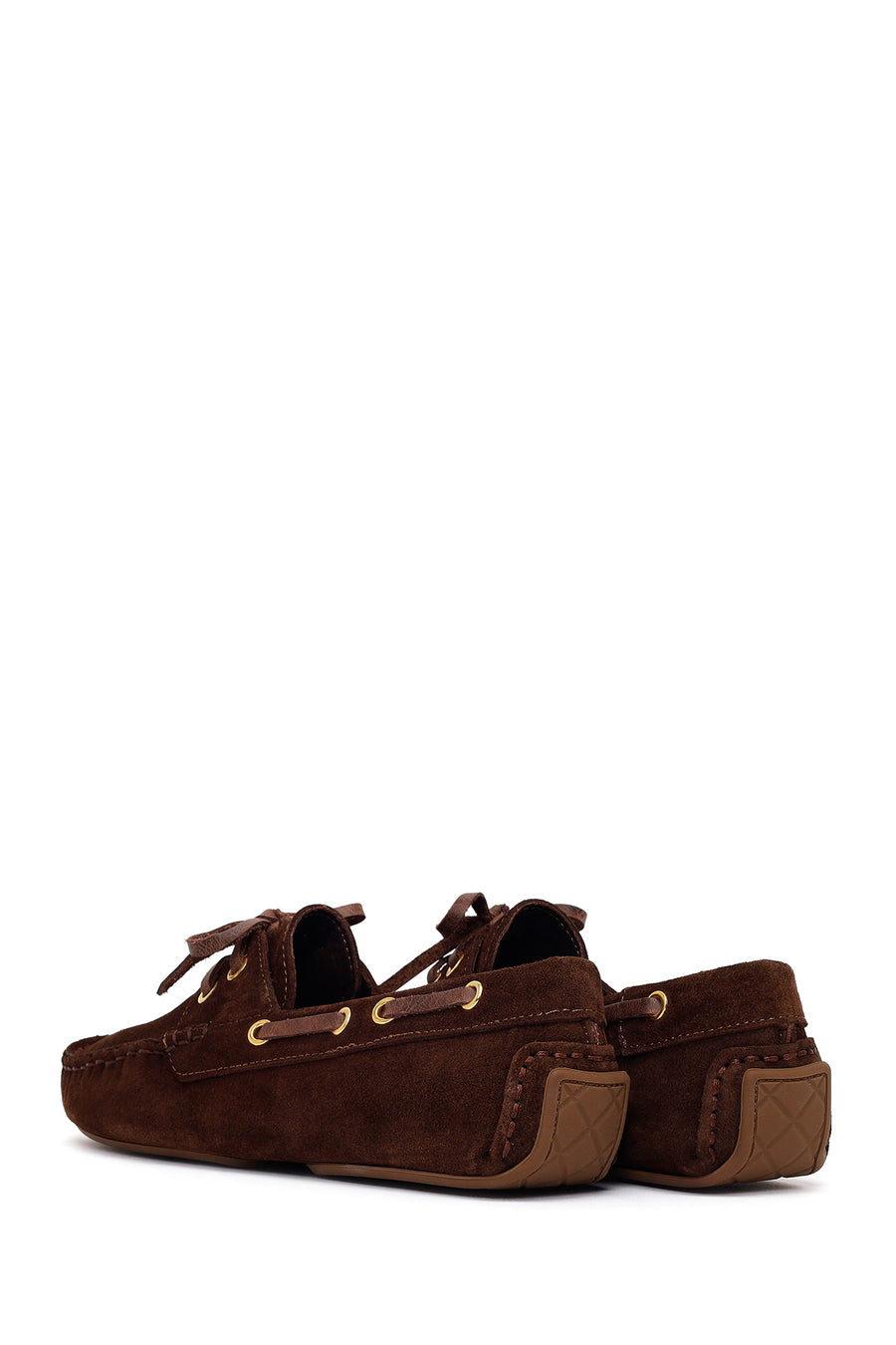 Woman Brown Suede Loafer