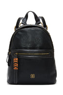 Women's Black Casual Backpack | Derimod