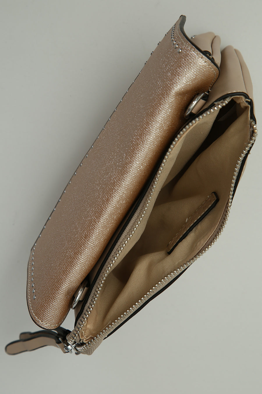 Sack Printed Taupe Women's Crossbody Bag