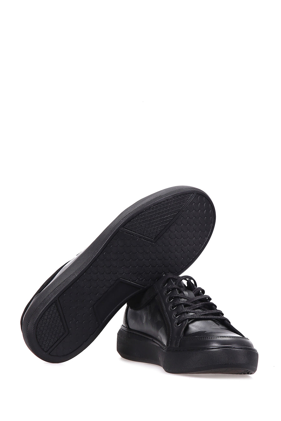Men's Printed Leather Shoes