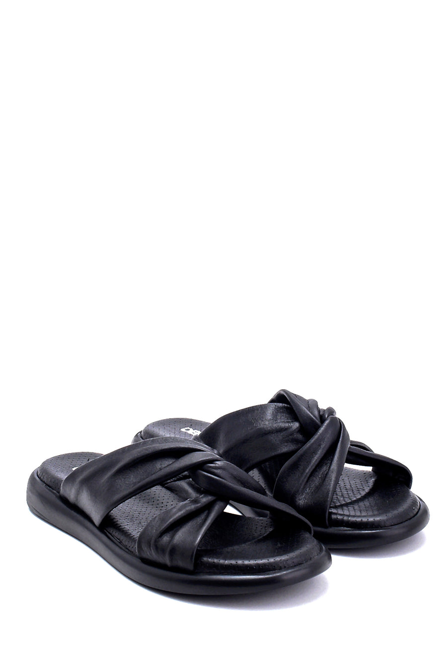 Women's Leather Slippers