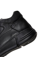 Men's Black Leather Sports Boots | Derimod