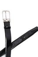 Men's Black Leather Belt | Derimod