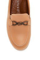 Women's Leather Casual Wedge Heel Shoes | Derimod