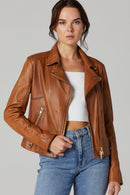 Roxana Women's Leather Jacket | Derimod