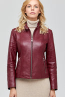 Tania Women's Leather Jacket | Derimod