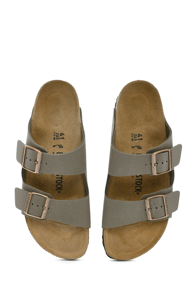 Birkenstock Erkek Gri Çift Tokalı Arizona Eva Terlik_7