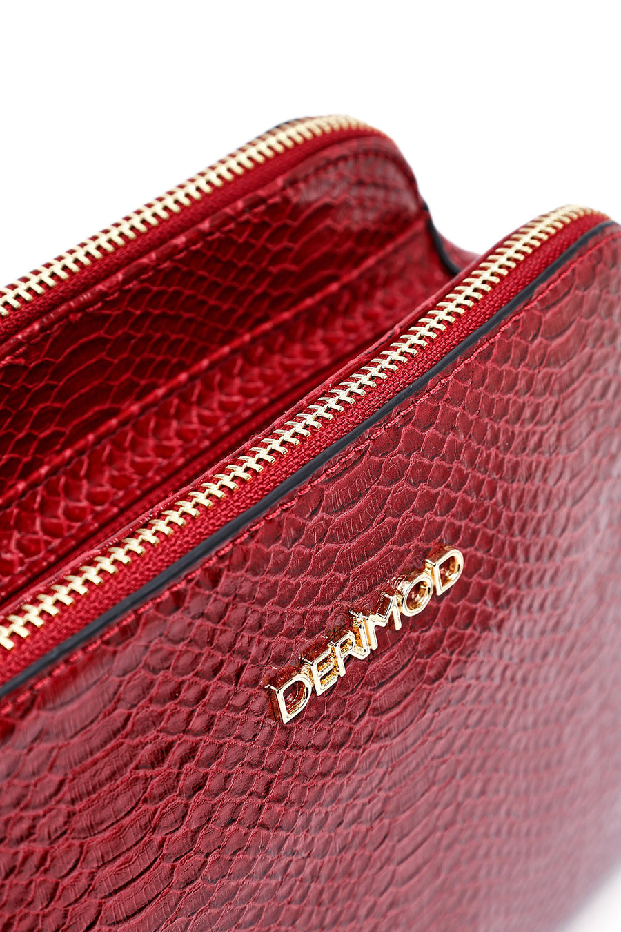 Woman Burgundy Printed Crossbody Bag