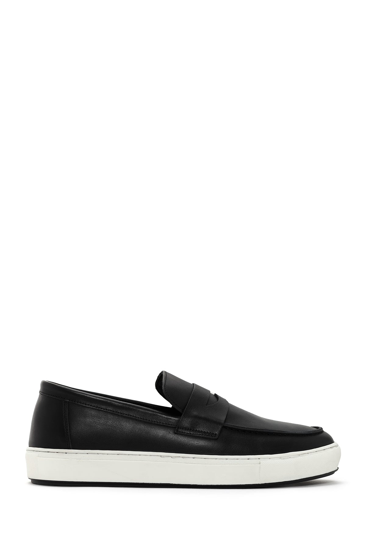 Erkek Siyah Deri Casual Loafer 24SFD643418 | Derimod