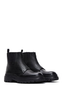 Men's Black Leather Boots | Derimod