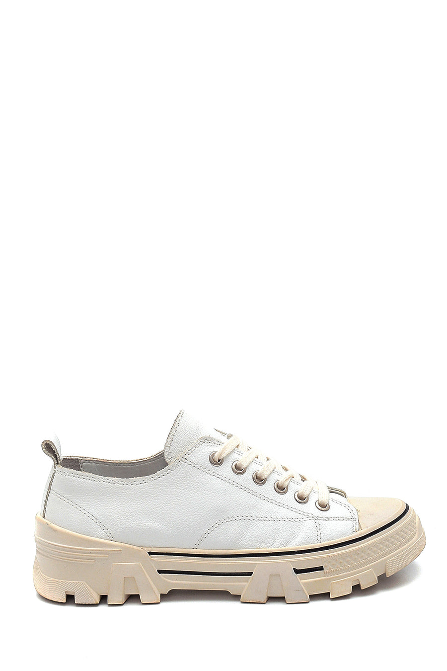 Women's Leather Sneaker 21SFD180018 | Derimod
