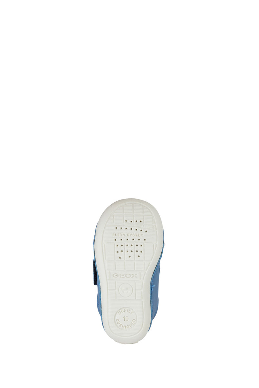 Geox Erkek Bebek Mavi Tutim Bantlı Süet Sneaker